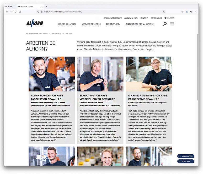 OKE Group, Alhorn, Lübbecke, jobwahl2021.de