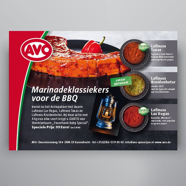 AVO Anzeige Fachmagazin Niederlande