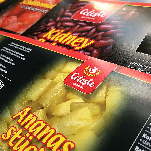 Global Meat-Etiketten-Layout