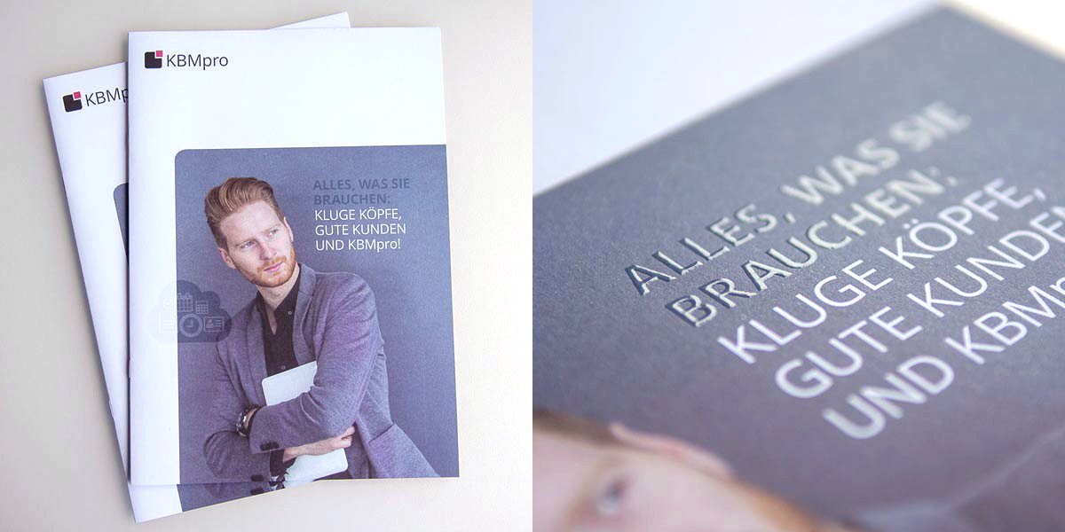 Broschürendesign, KMBpro