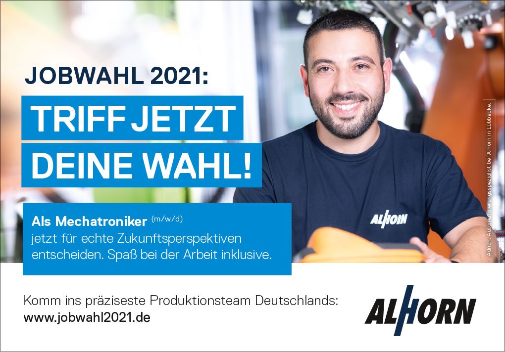 Recruitingkampagne by Berger, Perk und Partner fuer Alhorn, Luebbecke