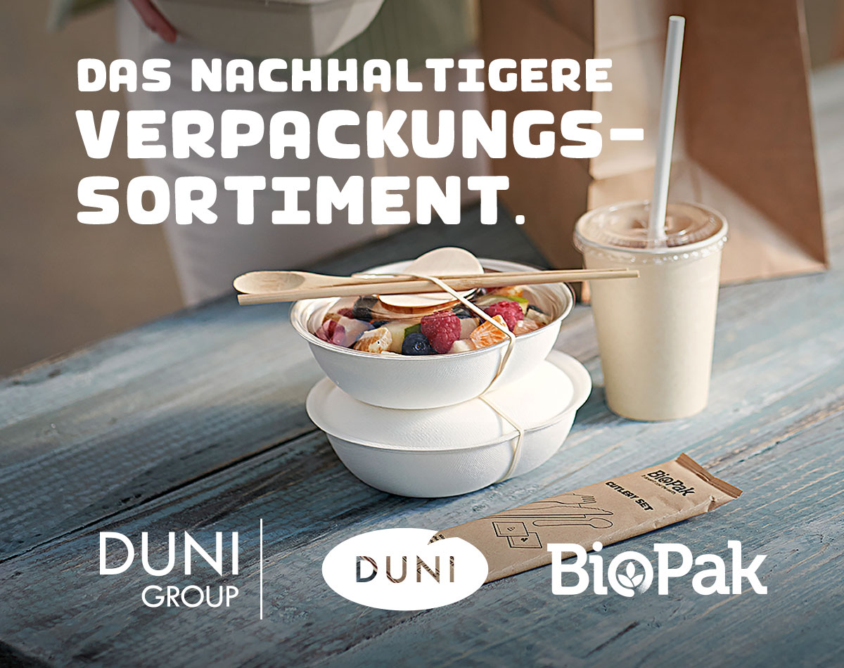 Berger Perk und Partner Mediaagentur für Duni und BioPak